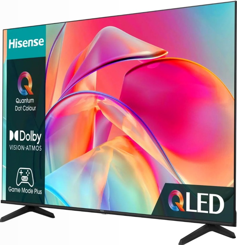 Hisense 75E77KQ - Smart TV 4K Ultra HD Nero 75" QLED