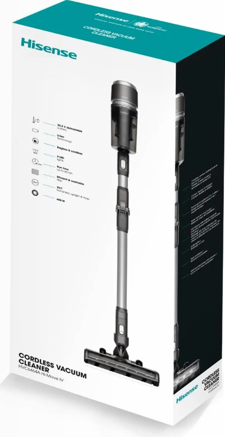 Hisense HVC6464A - Aspirapolvere Elettrico 0.5lt Antracite 400w