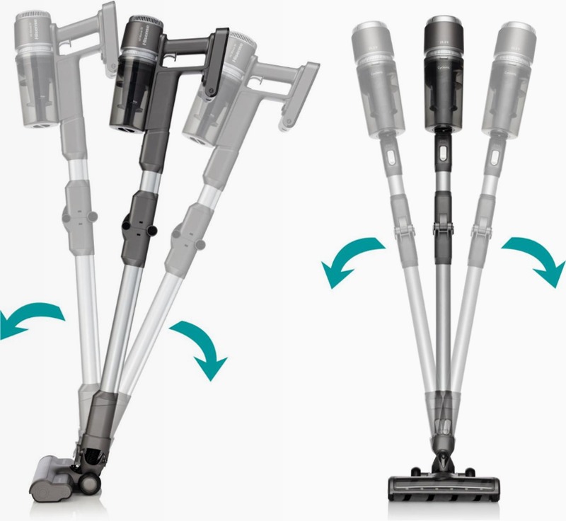 Scopa elettrica HVC6464A - Hisense 0.5lt A Antracite 400w