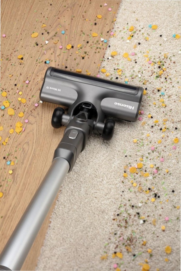 Scopa elettrica HVC6464A - Hisense 0.5lt A Antracite 400w