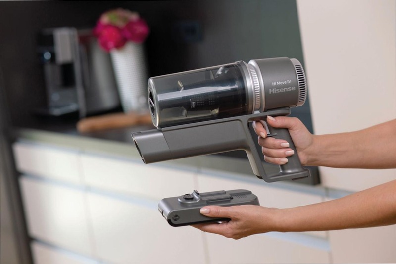 Scopa elettrica HVC6464A - Hisense 0.5lt A Antracite 400w