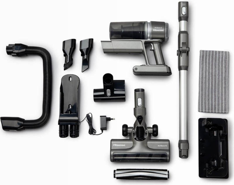 Scopa elettrica HVC6464A - Hisense 0.5lt A Antracite 400w