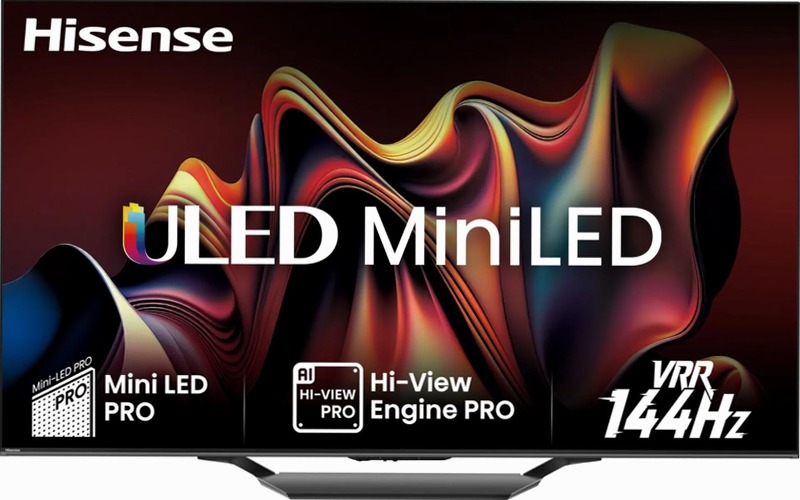 Hisense TV SET 55U79NQ HSN - Smart TV Mini-LED Grigio 55" HD