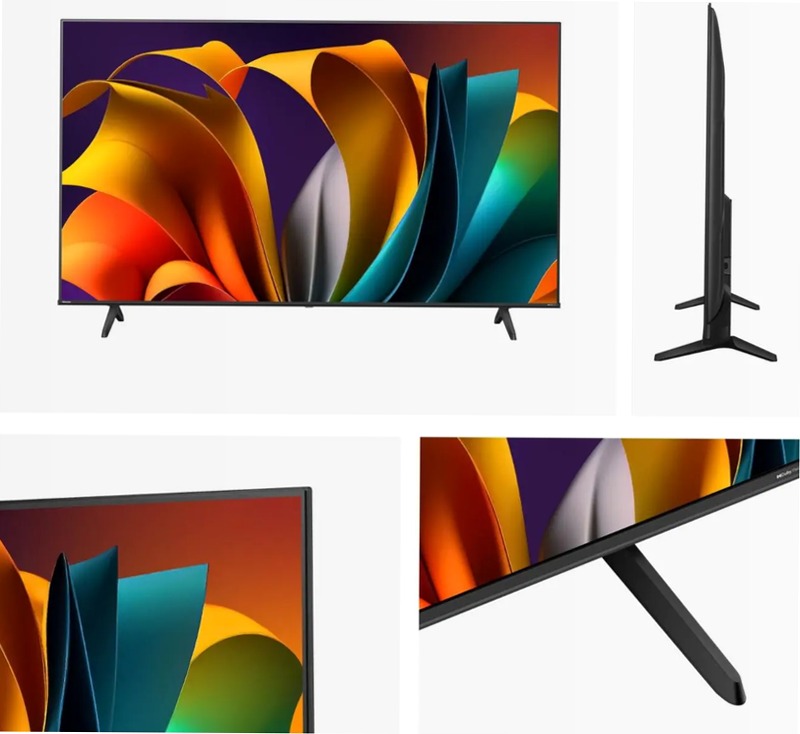 Hisense TV SET 55E63NT HSN - Smart TV 4K UHD Nero 55" HD