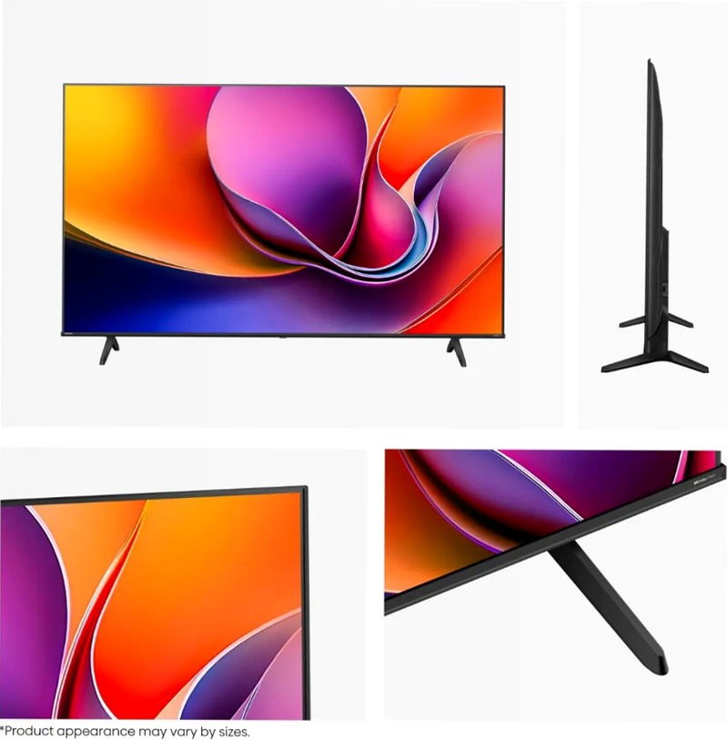 Hisense TV SET 50A6Q HSN - Smart TV 4K UHD Nero 50" HD