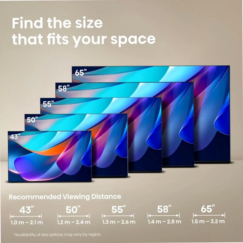 Hisense TV SET 55A69S Grigio 55" HD