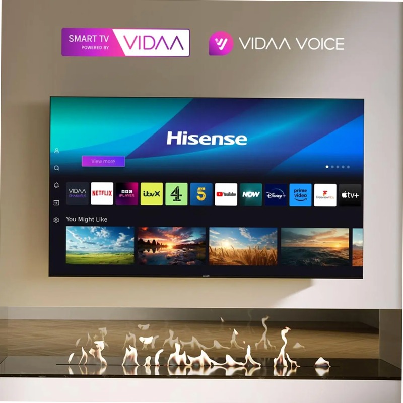 Hisense TV SET 85E79NQ HSN - Sua Nuova Smart TV Nero 85" HD QLED