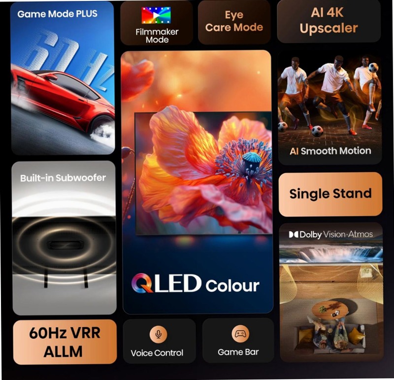 Hi-QLED Smart TV - 55A7Q Nero 55" HD