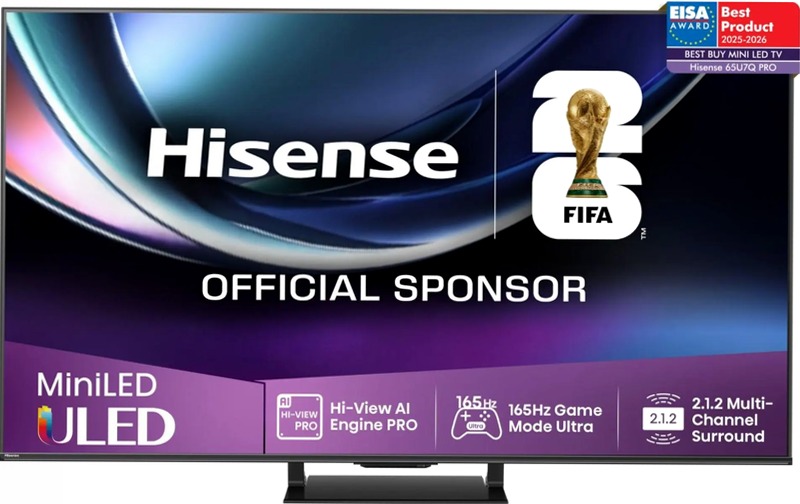 Hisense TV SET 65U72Q PRO HSN - Smart TV ULED 4K Nero 65" HD LED