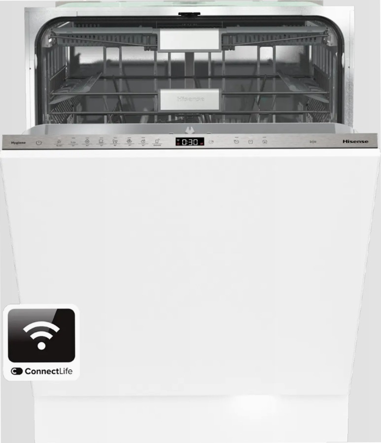Hisense DW50.2 HV693A64AD - Lavastoviglie A energetica 16 Grigio