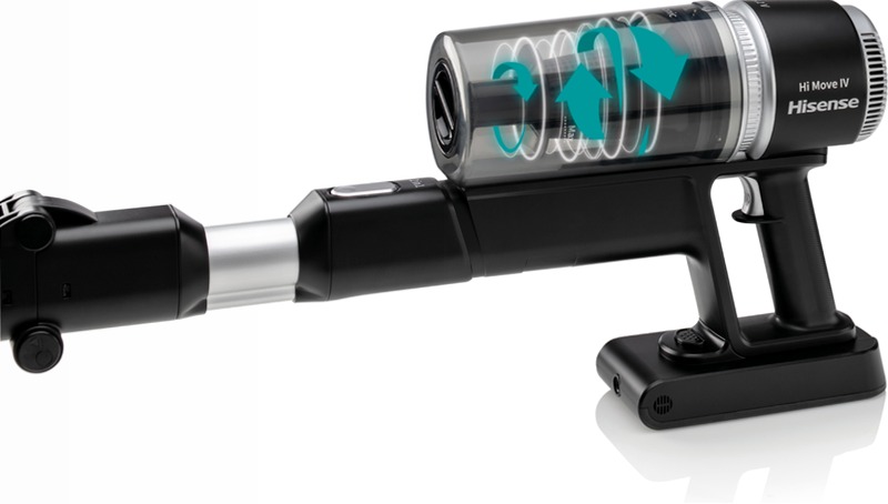 Hisense HVC6264BK - Aspirapolvere senza filo 0.5lt C Nero