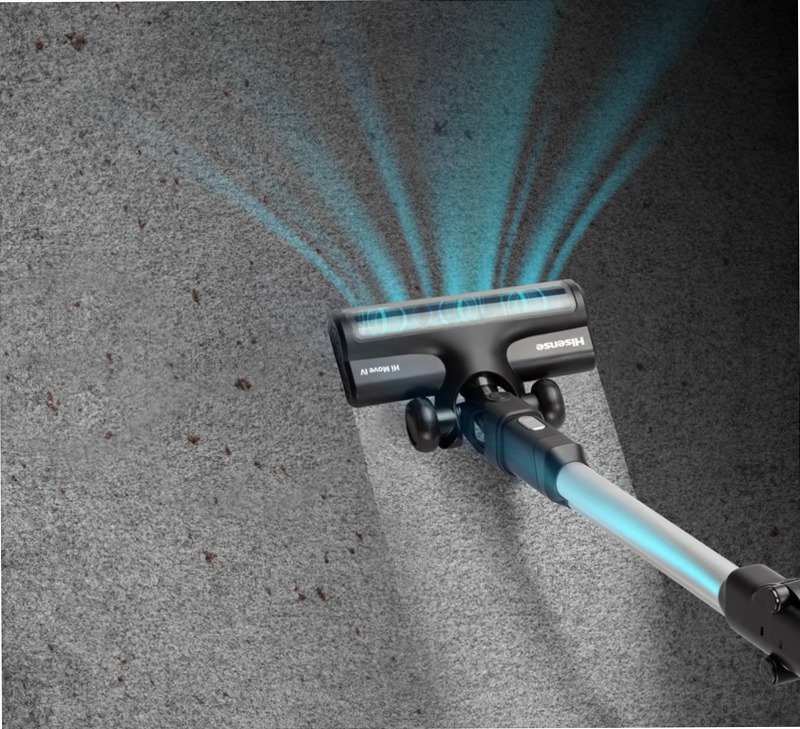 Hisense HVC6264BK - Aspirapolvere senza filo 0.5lt C Nero