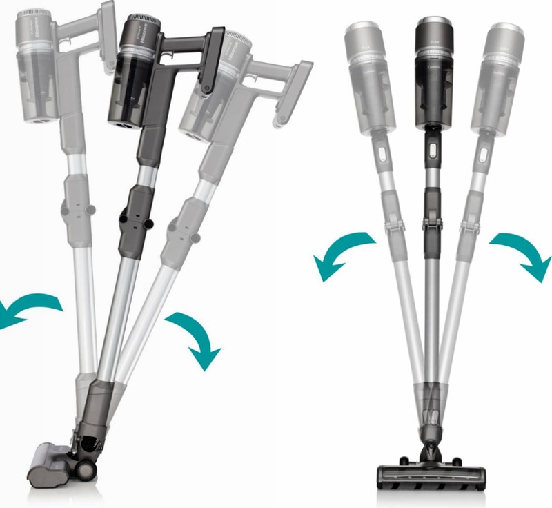 Hisense HVC6264BK - Aspirapolvere senza filo 0.5lt C Nero