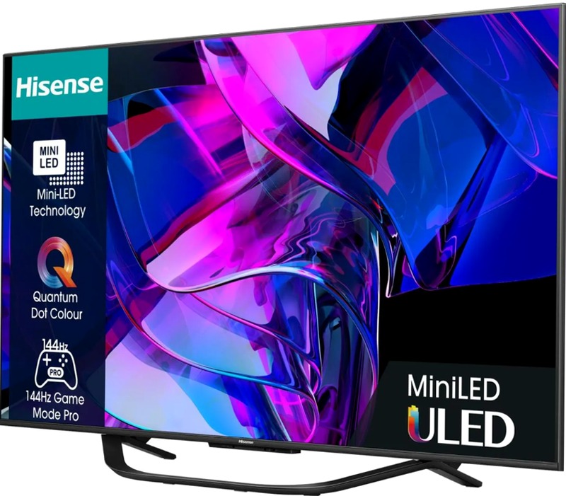 Hisense TV SET 65U79KQ HSN Grigio 65" HD Mini-LED
