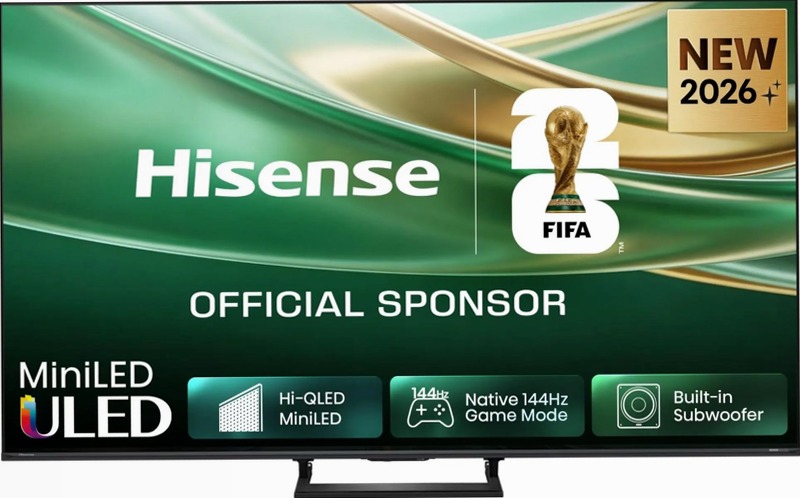 Hisense TV SET 55Q8S - Smart TV ULED Grigio 55" HD LED
