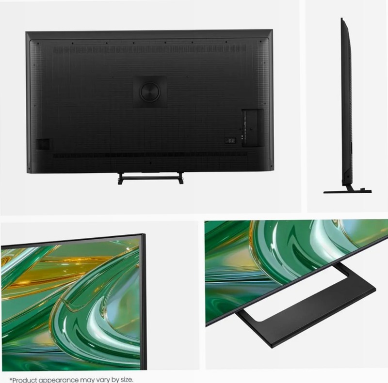 Hisense TV SET 55Q8S - Smart TV ULED Grigio 55" HD LED