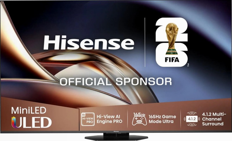 Hisense TV SET 55U8Q HSN - Smart TV ULED 4K Grigio 55" HD LED