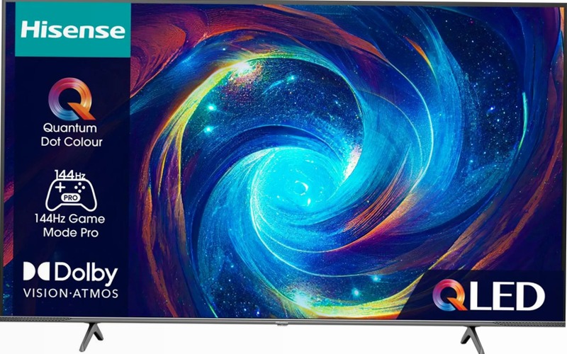 Hisense TV SET 65E79KQ PRO Grigio 65" HD QLED