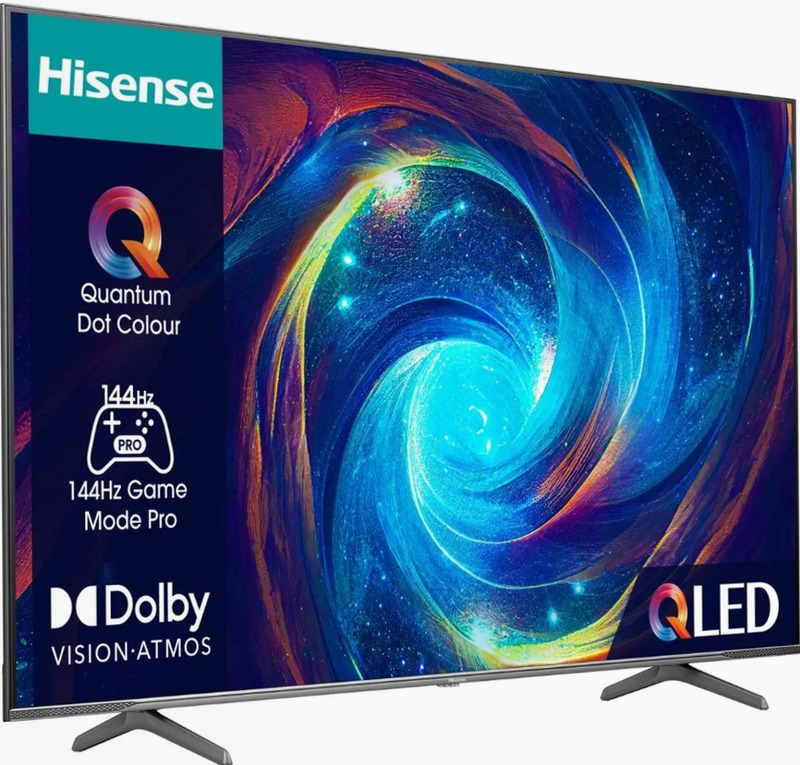 Hisense TV SET 65E79KQ PRO Grigio 65" HD QLED