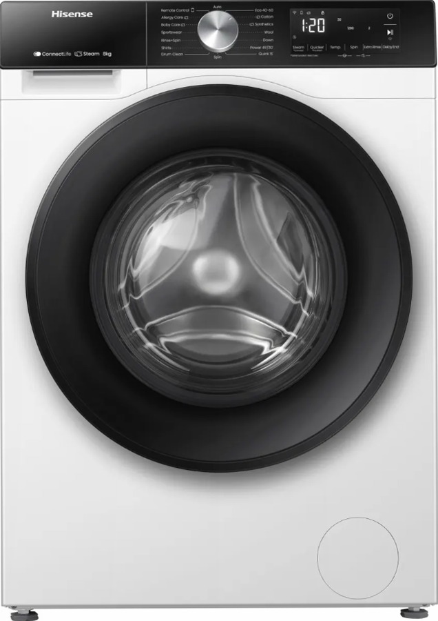 Hisense WF3S8043BW3 - Lavatrice A+ 8kg Bianco