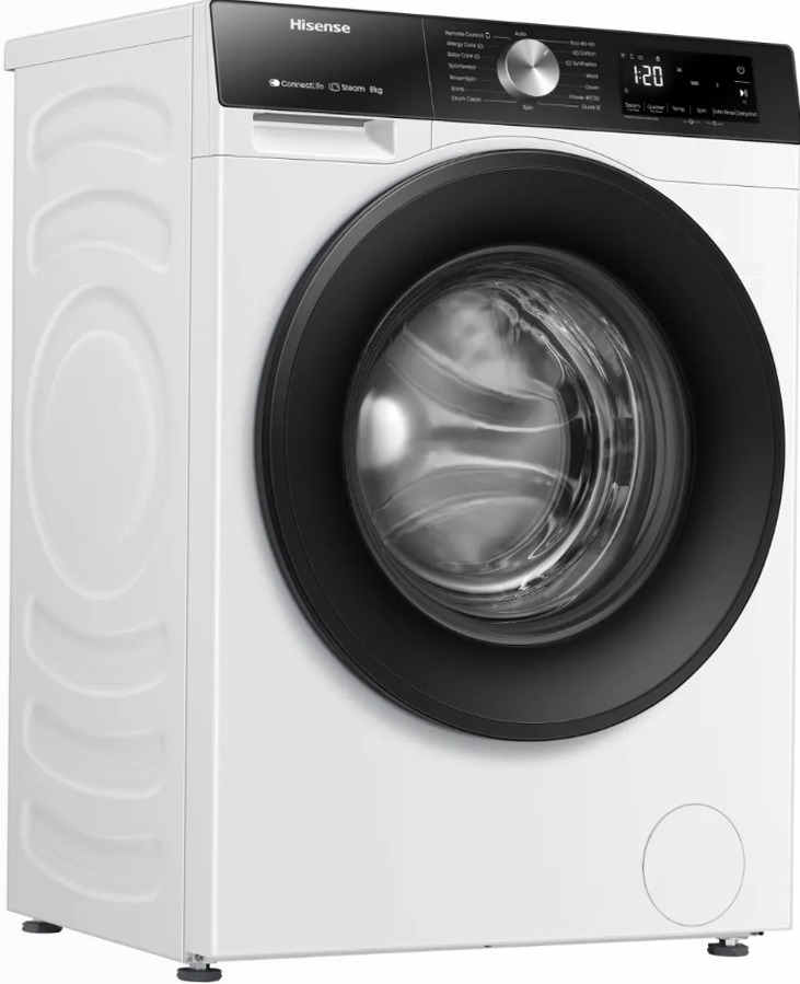 Hisense WF3S8043BW3 - Lavatrice A+ 8kg Bianco