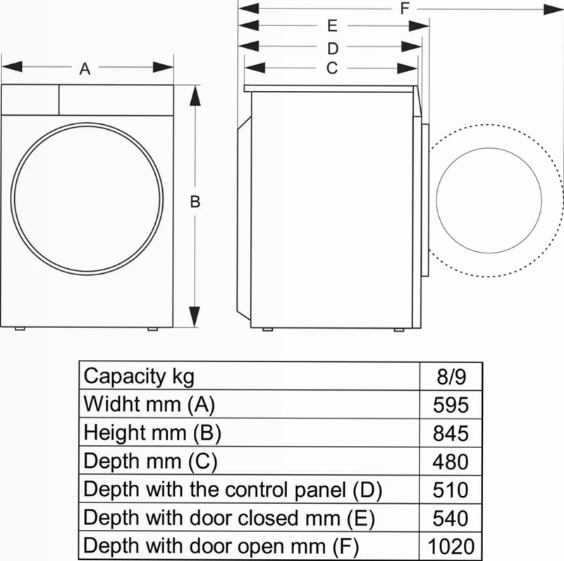 Hisense WF3S8043BW3 - Lavatrice A+ 8kg Bianco