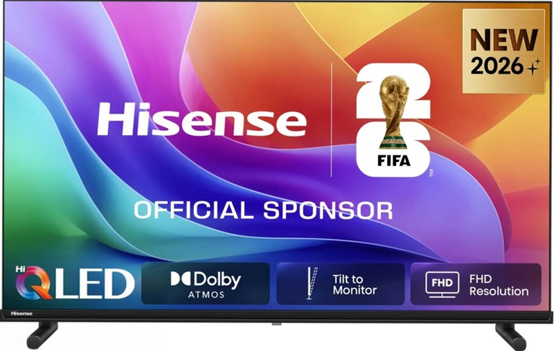 Hisense TV SET 40E5ST HSN - Smart TV Hi-QLED Nero 40" HD QLED