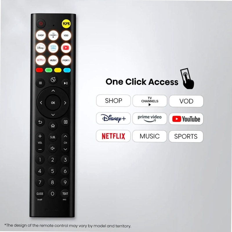 Hisense TV SET 40E5ST HSN - Smart TV Hi-QLED Nero 40" HD QLED