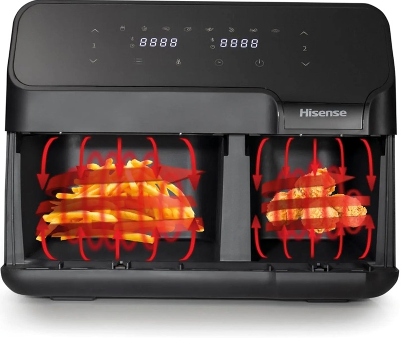 Hisense AIR FRYER HAF2900D - Friggitrice ad Aria