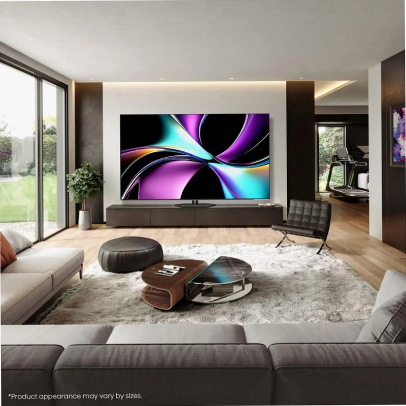 Hisense TV SET 65A85Q HSN - Smart TV OLED Grigio 65" HD