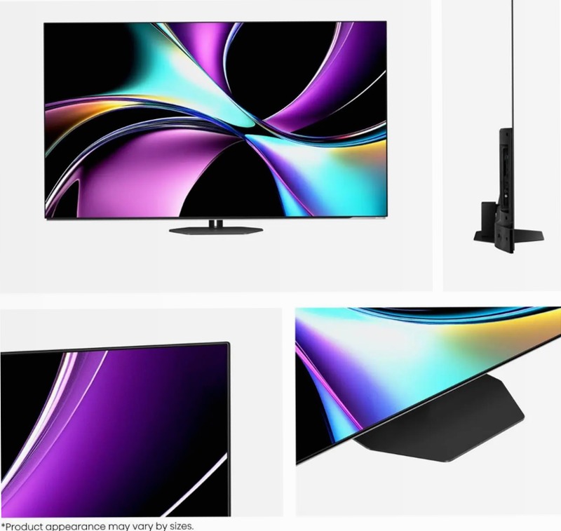 Hisense TV SET 65A85Q HSN - Smart TV OLED Grigio 65" HD