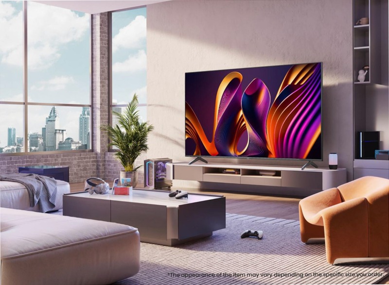 Hisense TV SET 65E7NQ PRO Grigio 65" HD QLED