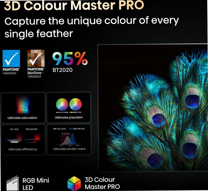 Hisense 100UXQ - RGB MiniLED TV Grigio 100" HD LED