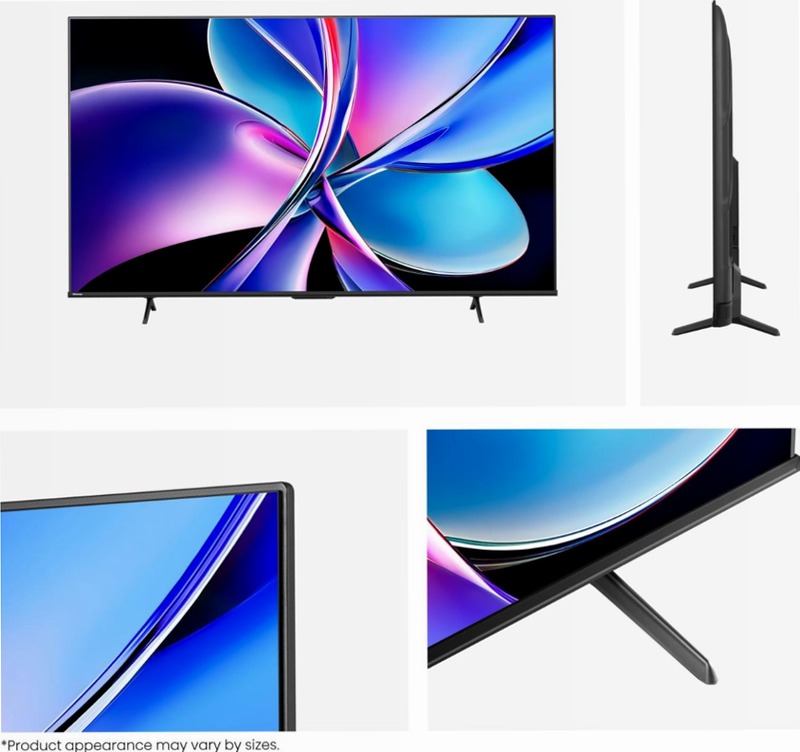 Hisense TV SET 55E7Q PRO Nero 55" HD QLED