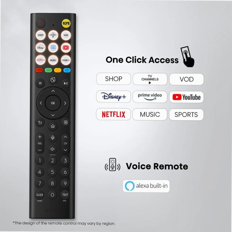 Hisense TV SET 85E79S HSN - Sua Nuova Smart TV Nero 85" HD QLED