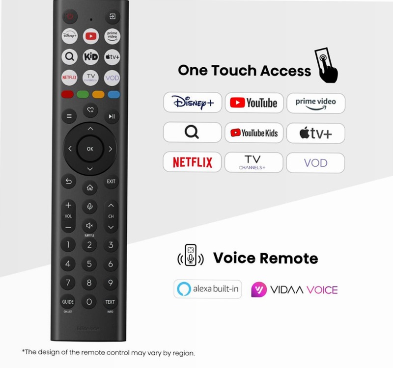 Hisense TV SET 65E7Q PRO HSN Nero 65" HD