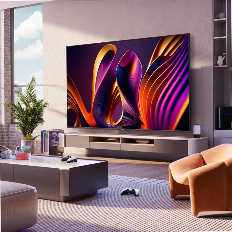 Hisense TV SET 100E7NQ PRO - Sfoglia il Piacere Visivo Grigio 100" HD QLED