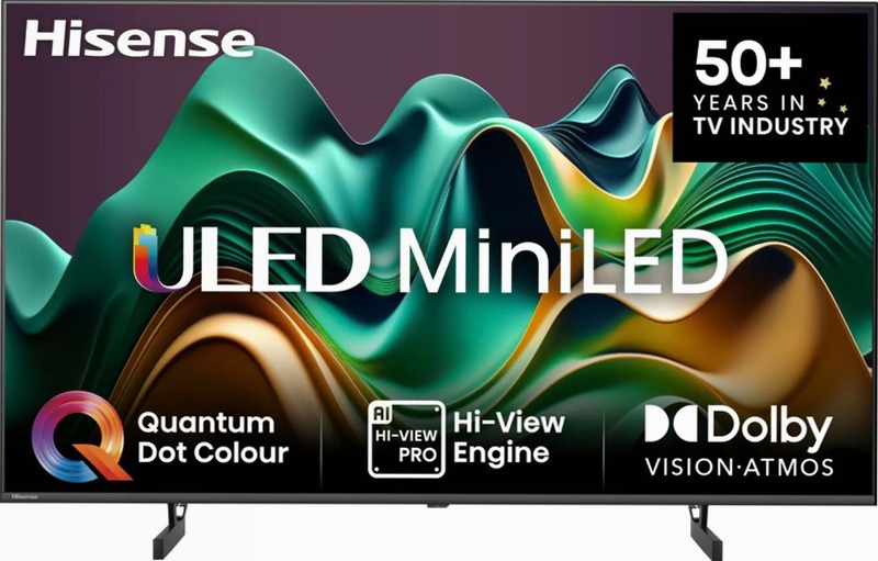 Hisense TV SET 50U62NQ HSN - Smart TV Mini-LED Grigio 50" HD