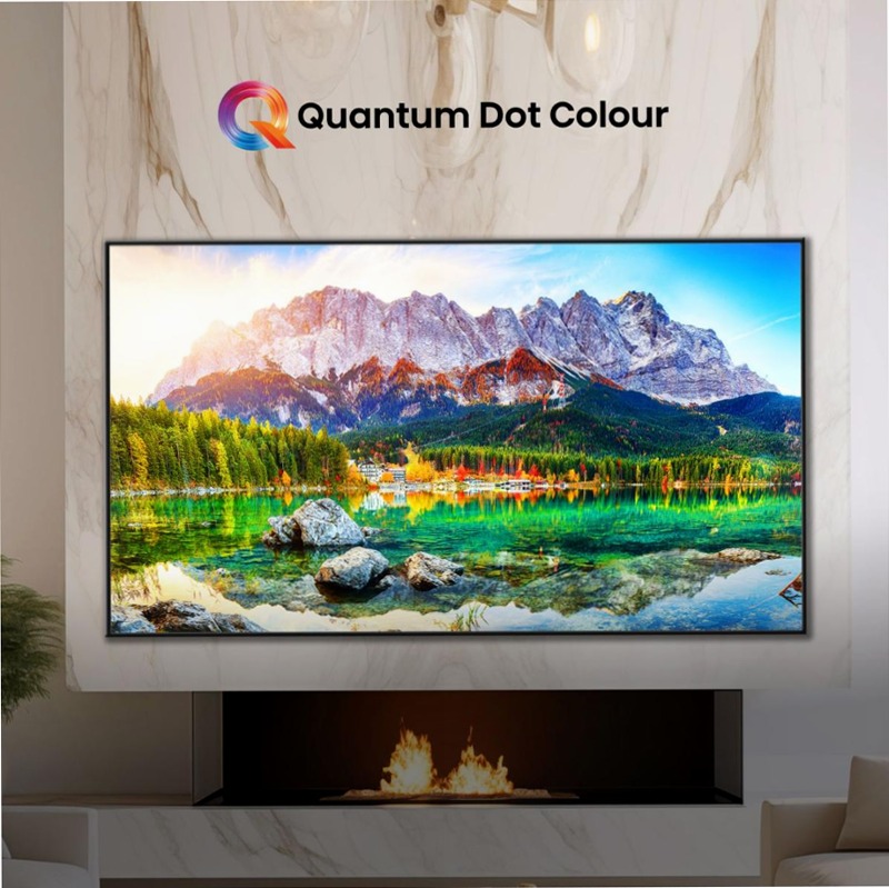 Hisense TV SET 55E77NQ HSN - Smart TV 4K Ultra HD Nero 55" QLED