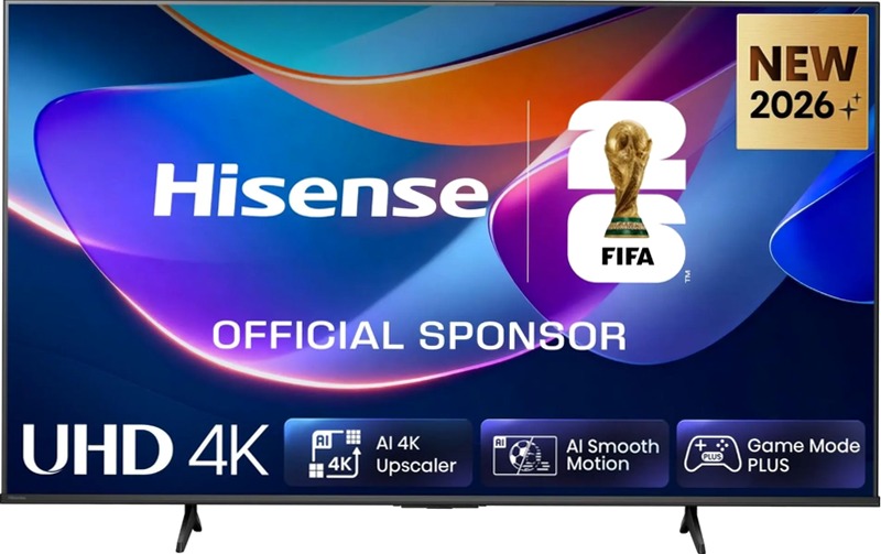 Hisense TV SET 55E6ST HSN - Smart TV 4K UHD Grigio 55" HD