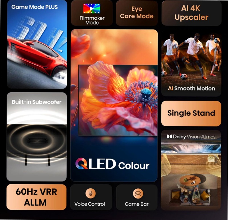 Hi-QLED Smart TV - 50A79Q Nero 50" HD QLED