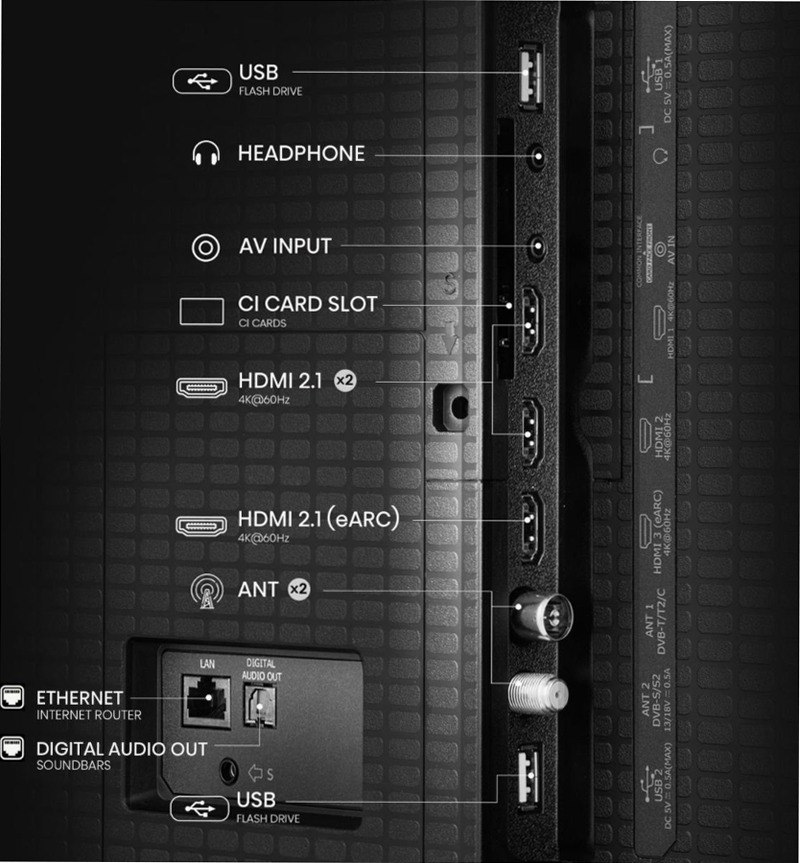 Hi-QLED Smart TV - 50A79Q Nero 50" HD QLED