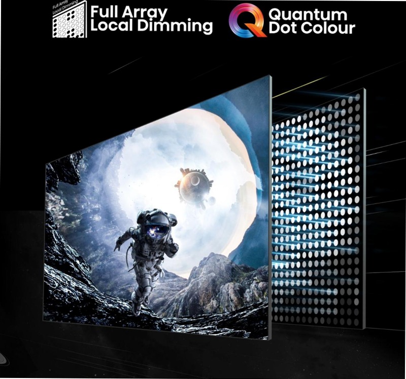 Hisense TV SET 75E77NQ PRO HSN Grigio 75" HD QLED