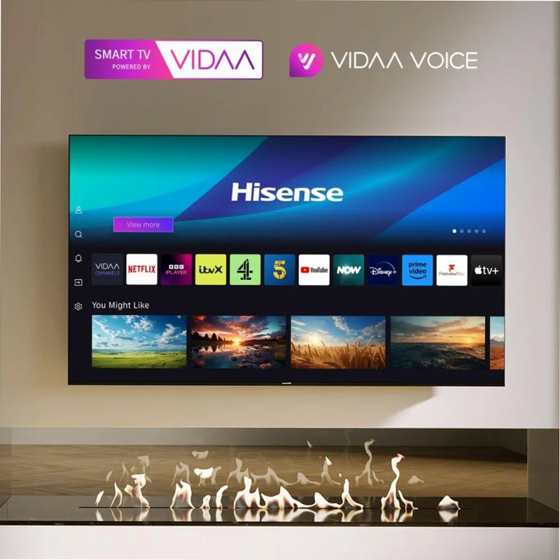 Hisense TV SET 85A6N HSN - Smart TV 4K UHD Nero 75" HD