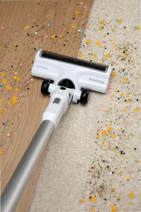 Hisense HVC6134W Vacuum Cleaner - Aspirapolvere senza filo 0.5lt C Bianco