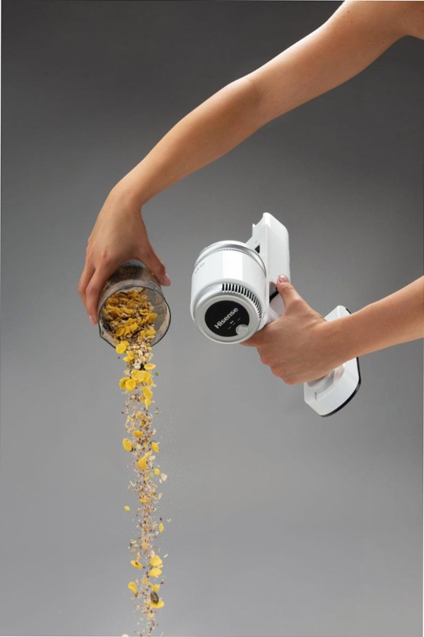 Hisense HVC6134W Vacuum Cleaner - Aspirapolvere senza filo 0.5lt C Bianco