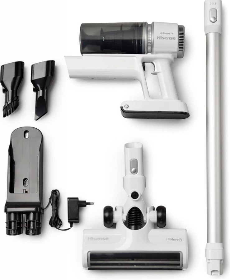 Hisense HVC6134W Vacuum Cleaner - Aspirapolvere senza filo 0.5lt C Bianco