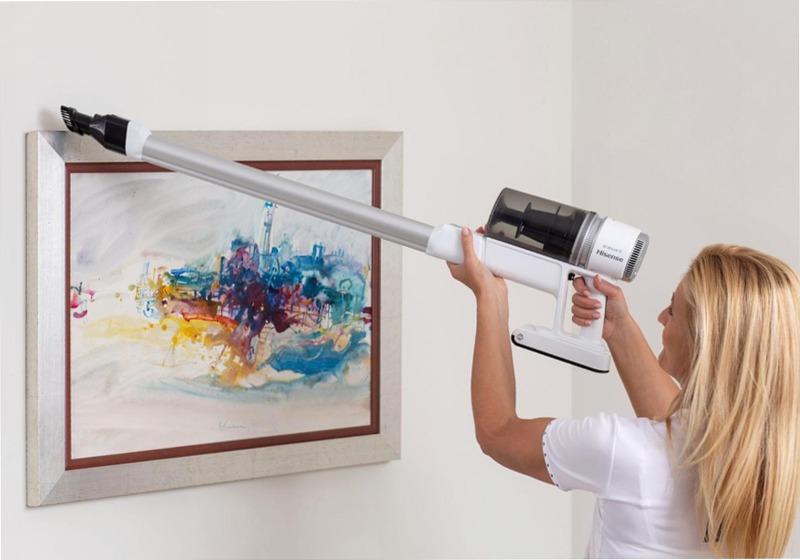 Hisense HVC6134W Vacuum Cleaner - Aspirapolvere senza filo 0.5lt C Bianco