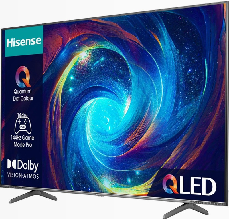 Smart TV QLED Hisense 65E7KQ PRO Nero 65" HD