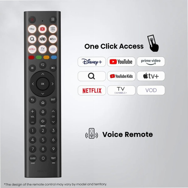 Hisense TV SET 43E79S PRO Nero 43" HD QLED
